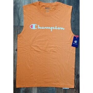 NWT Men's Champion Sleeveless Classic Muscle Tee, Medium